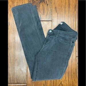 J brand low rise pencil leg jeans